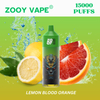 Light Square 2%Nic CBD Vape ZOOY KING 15000 Züge Europäische Lagerhäuser