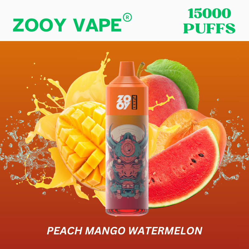 Light Square 2%Nic CBD Vape ZOOY KING 15000 Züge