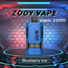 Europäische Lagerhallen mit hoher Kapazität von ZOOY Vapour 22000 PUFF